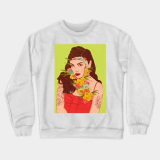 Mon Floral Crewneck Sweatshirt